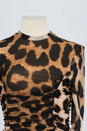 T-shirt Ganni  Marron
