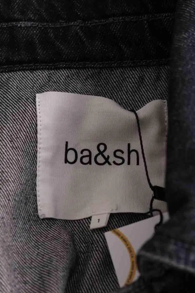 Veste Ba&Sh Anthracite en Coton