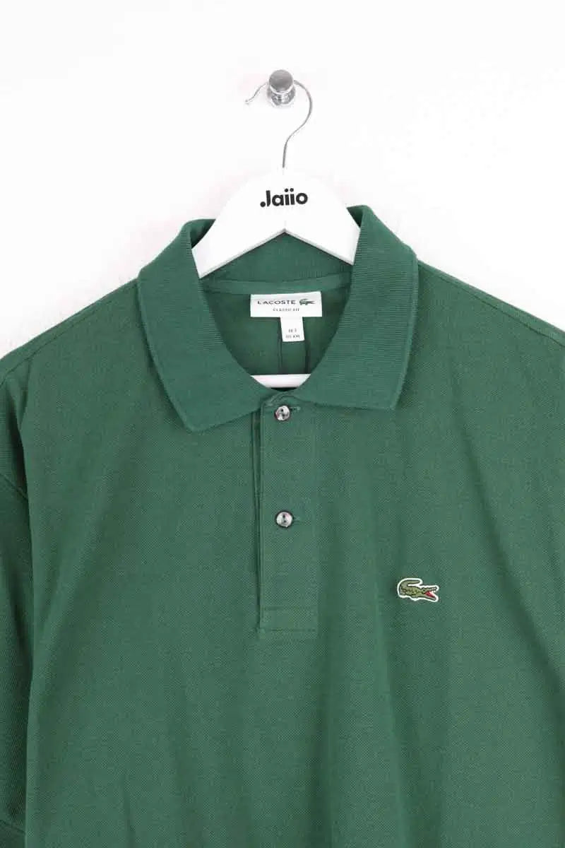 Polo Lacoste Vert en Coton