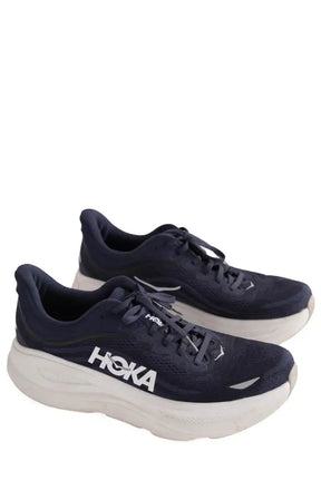 Baskets Hoka Bleu en Cuir