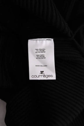 Pull Courrèges Noir en Viscose