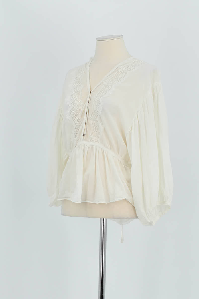Blouse Sandro  Blanc
