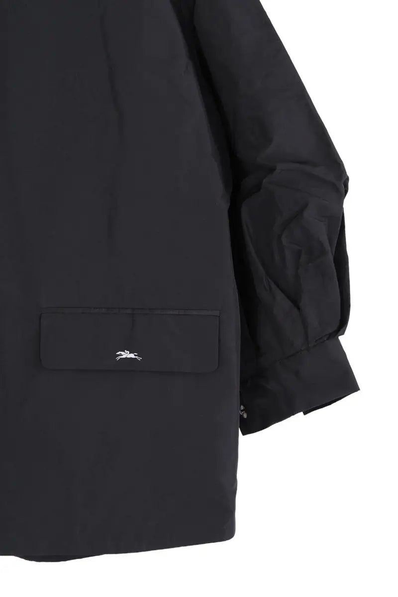 Veste Longchamp Veste Kimono Techno- Taffetas Noir en Synthétique