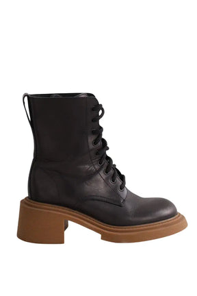 Boots Loewe Marron en Cuir, taille 38 - Seconde Main