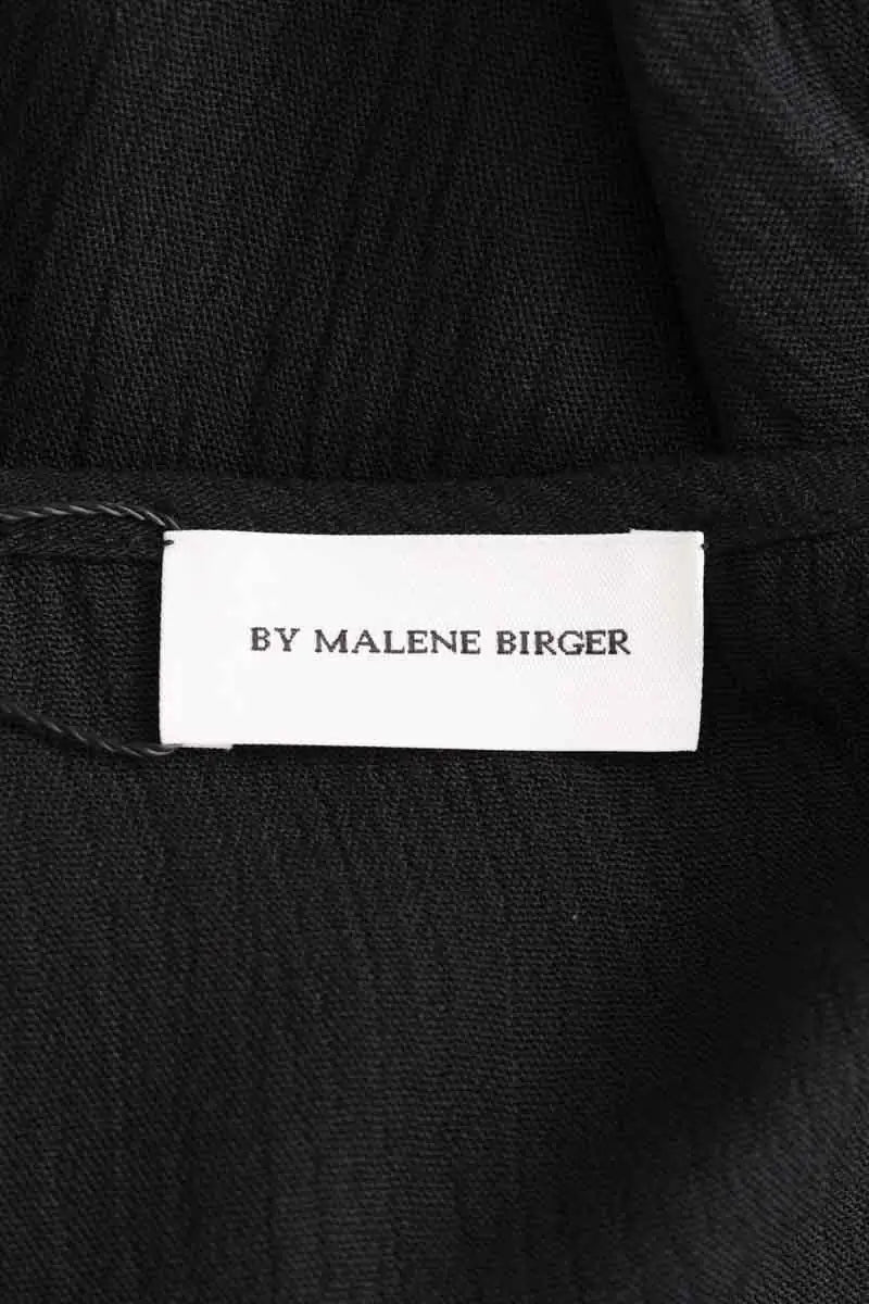 Robe By Malene Birger Noir en Coton