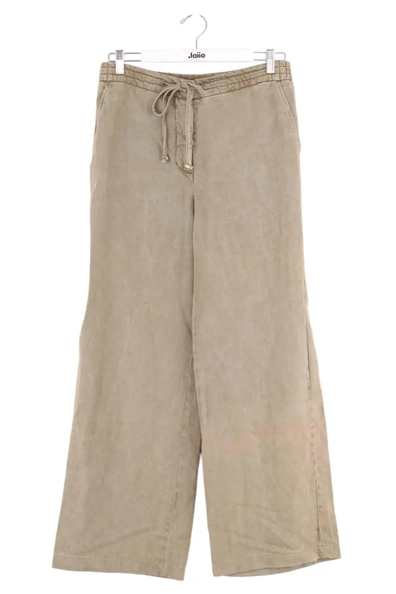 Pantalon Gerard Darel Kaki en Coton, taille L - Seconde Main