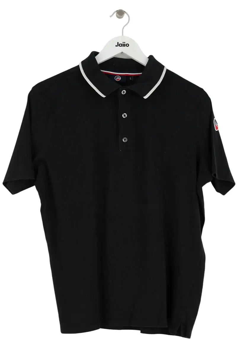 Polo Fusalp Noir en Coton, taille L - Seconde Main