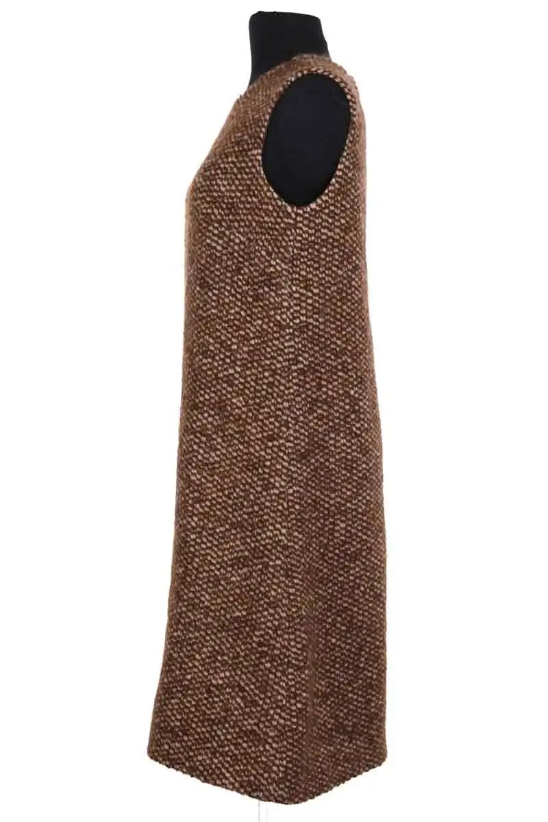 Robe Dolce & Gabbana Marron en Laine