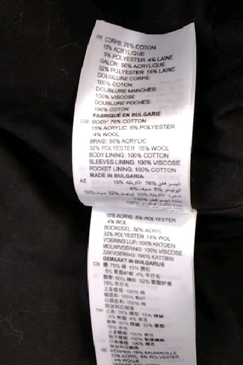Veste Sandro  Noir