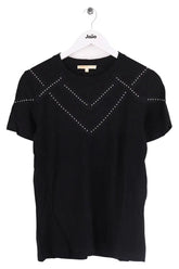 T-shirt Maje Noir en Coton, taille S - Seconde Main