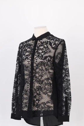 Chemise The Kooples Noir en Coton