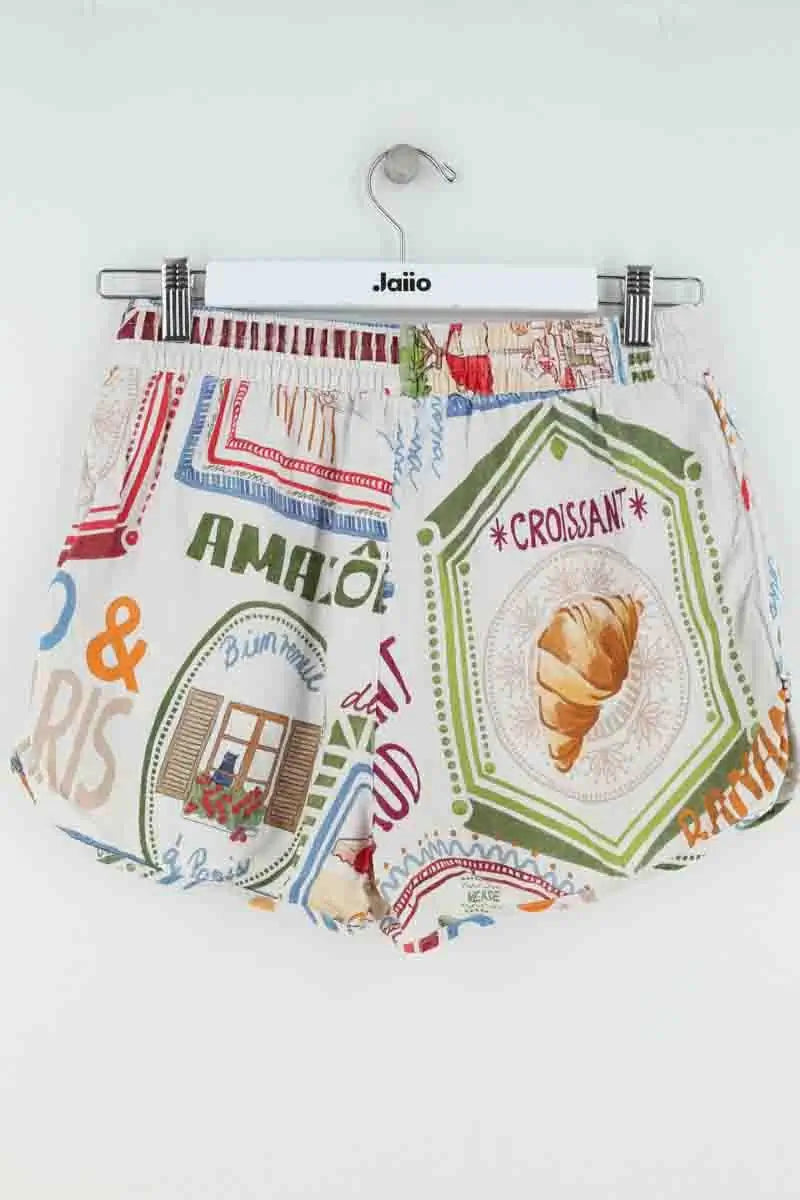 Mini short Sézane Multicolore en Synthétique