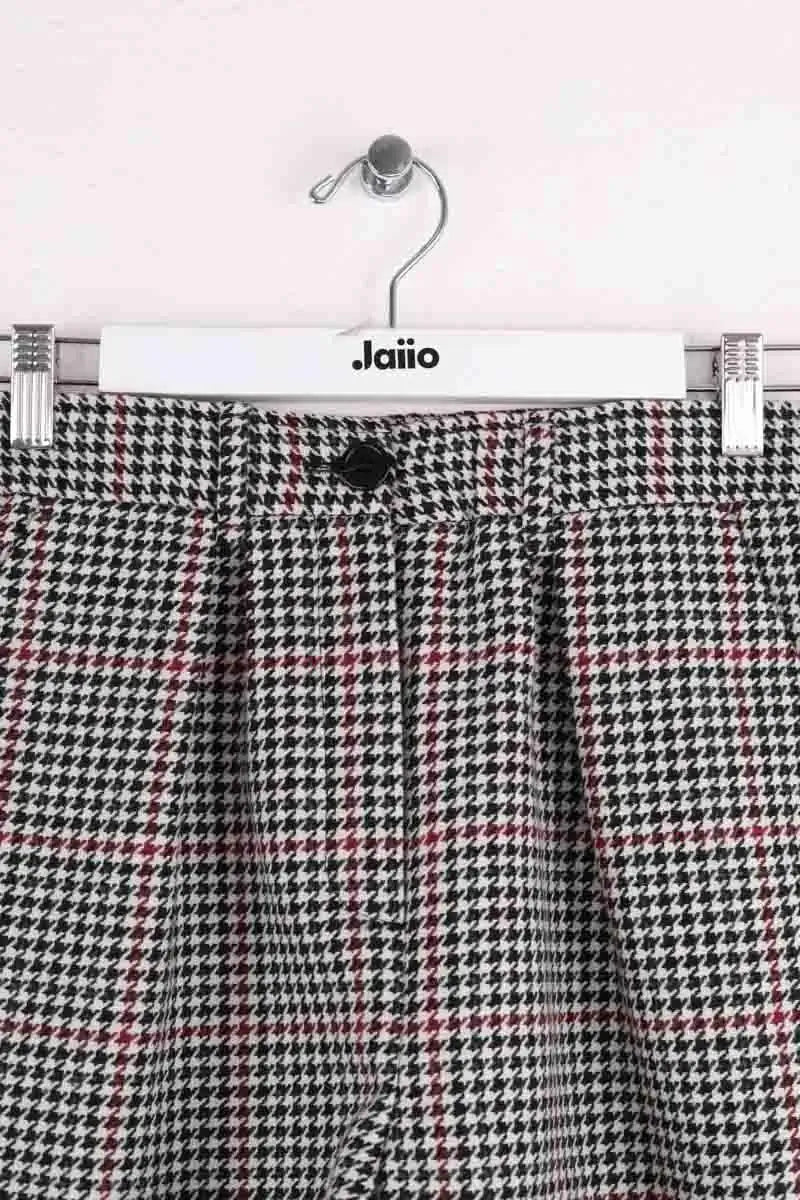 Mini short Maje Noir en Laine