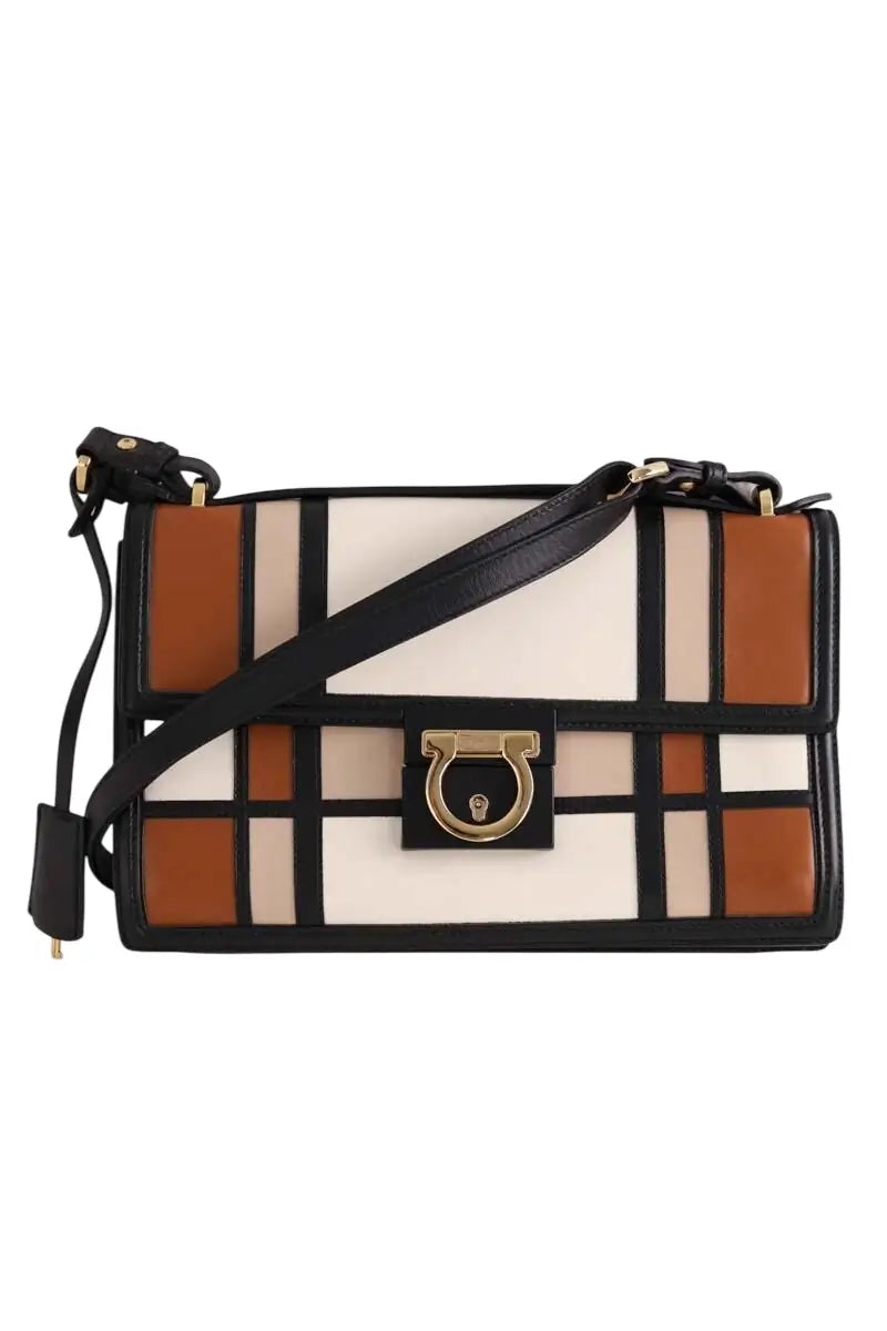 Sac porté épaule Salvatore Ferragamo Aileen  Marron en Cuir - Seconde Main