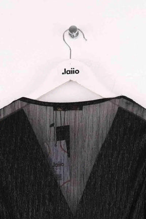 Robe Maje Ruffiniti Noir en Synthétique