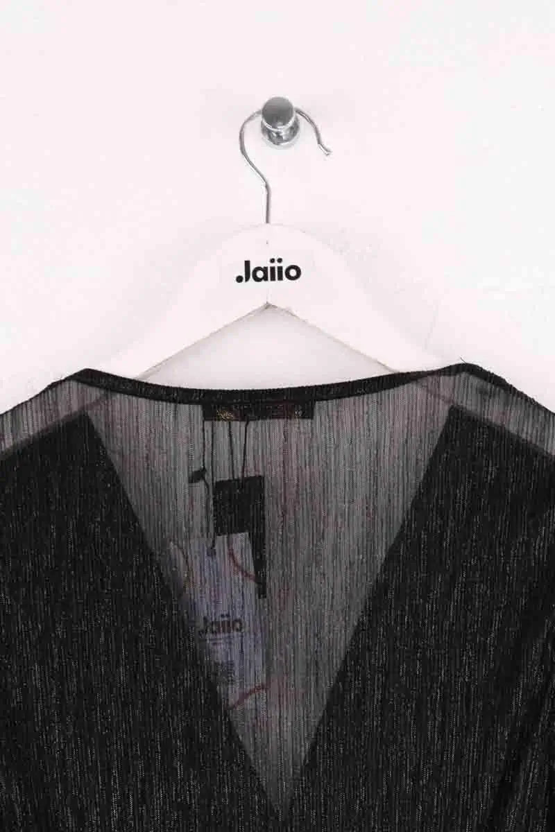 Robe Maje Ruffiniti Noir en Synthétique