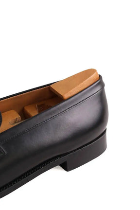 Mocassins JM Weston 180 Noir en Cuir