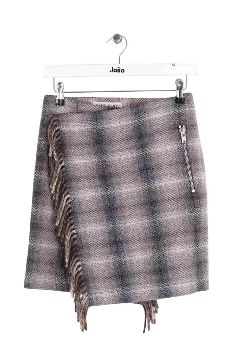 Mini jupe Paul & Joe Gris en Laine, taille S - Seconde Main