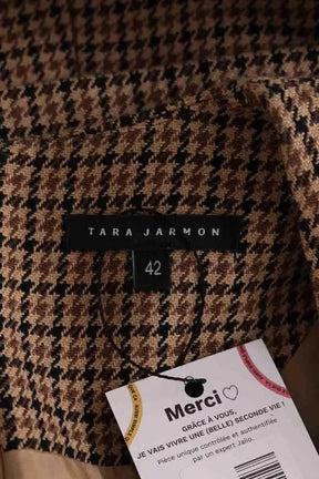 Robe Tara Jarmon Camel en Coton