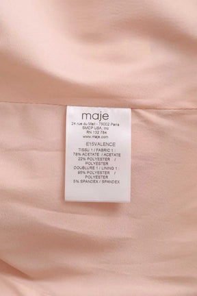 Blazer Maje Rose en Synthétique