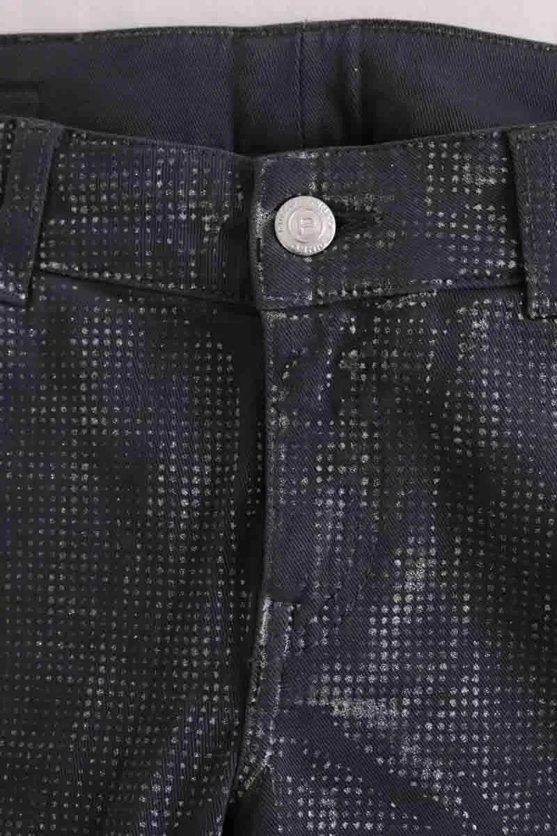 Jean slim Pinko Gris en Coton