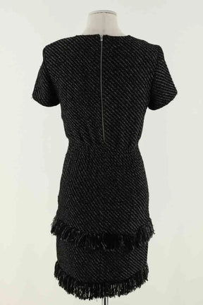 Robe Maje Noir en Coton