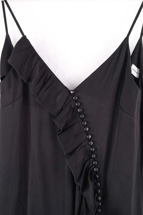 Robe Magda Butrym Noir en Soie