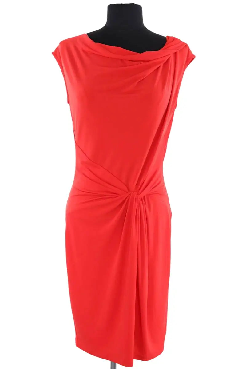 Robe Michael Kors Rouge en Synthétique, taille XS - Seconde Main