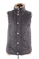 Veste Zadig & Voltaire Khel studs Noir en Fourrure, taille S - Seconde Main