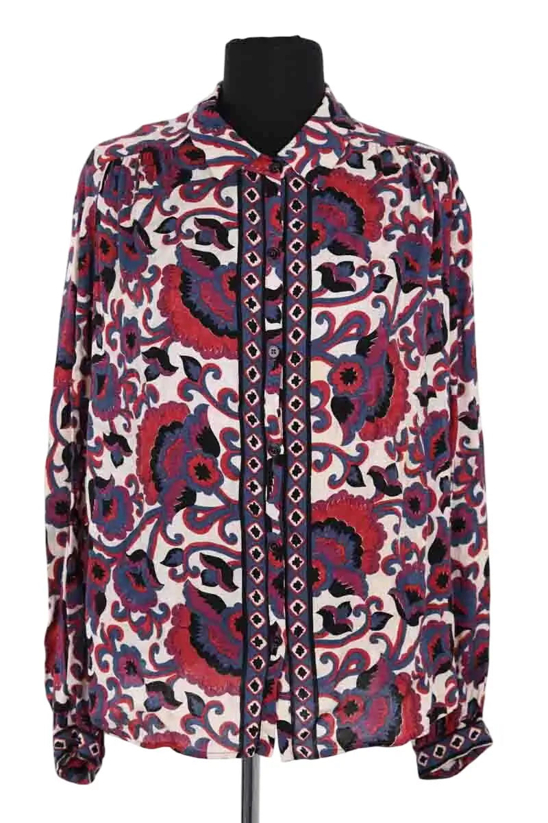 Blouse Gerard Darel Multicolore en Viscose, taille XL - Seconde Main
