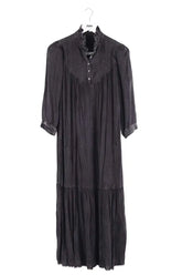 Robe Raquel Allegra Noir en Coton, taille XS - Seconde Main