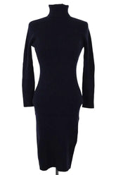 Robe Max & Moi Bleu en Cachemire, taille M - Seconde Main