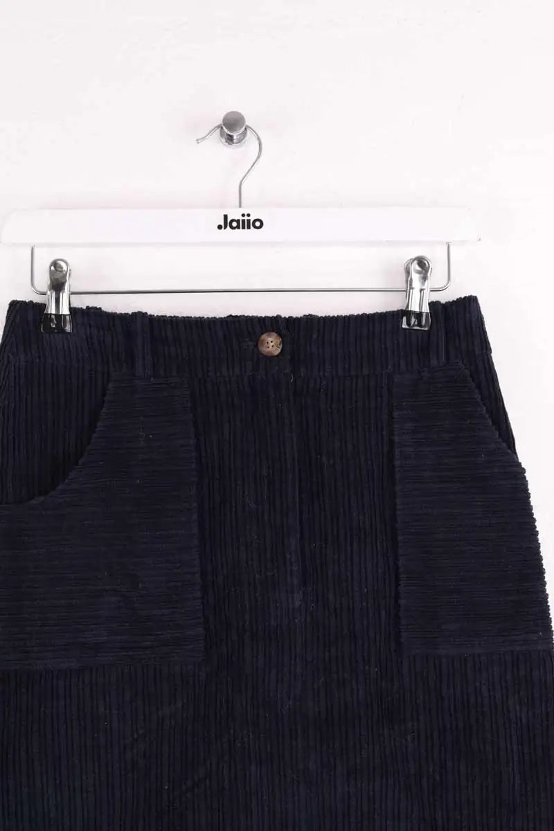 Mini jupe Ines de la Fressange Bleu en Coton