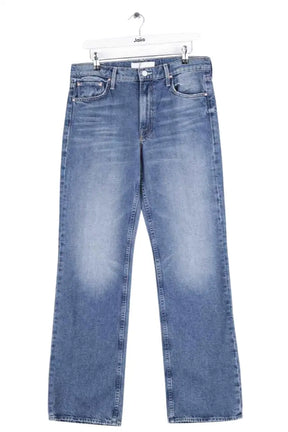Jean droit Mother The Reifler Early Blue Bleu en Coton, taille L - Seconde Main