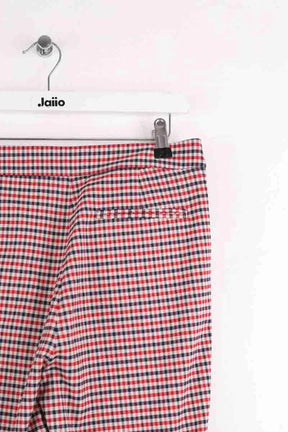 Pantalon droit Sézane Rouge en Synthétique