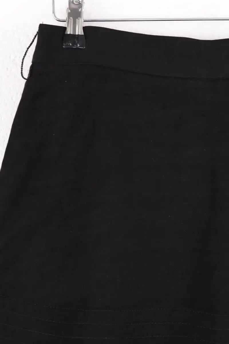 Short Maje Noir en Viscose