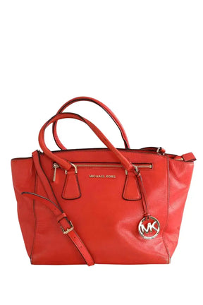Sac à main Michael Kors Orange en Cuir - Seconde Main