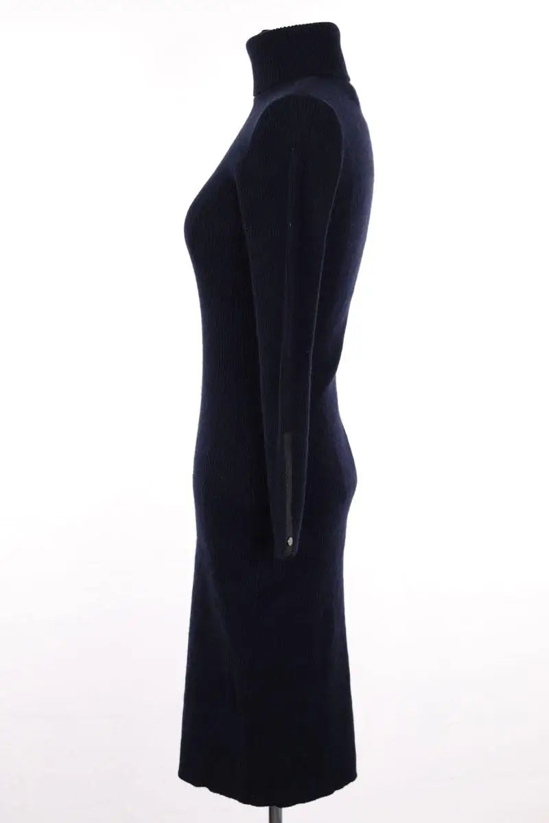Robe Max & Moi Bleu en Cachemire