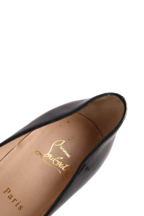 Talons Christian Louboutin Noir en Cuir verni