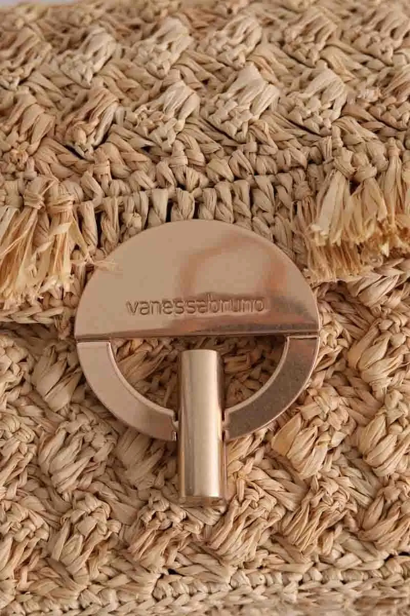 Sac à bandoulière Vanessa Bruno Beige en Osier
