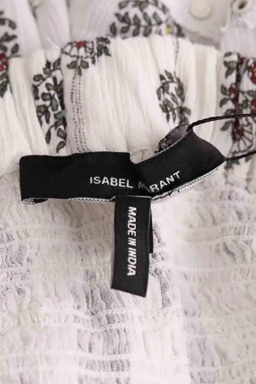 Mini jupe Isabel Marant Blanc en Coton