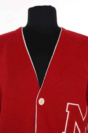 Cardigan Merci Rouge en Laine