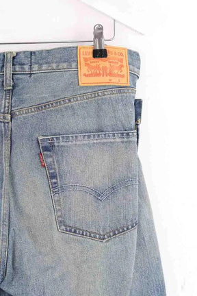 Jean droit Junya Watanabe Bleu en Coton