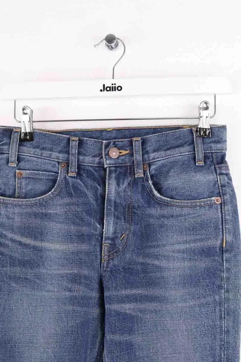 Jean slim Celine Bleu en Coton