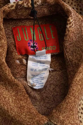 Chemise Kenzo Camel en Viscose