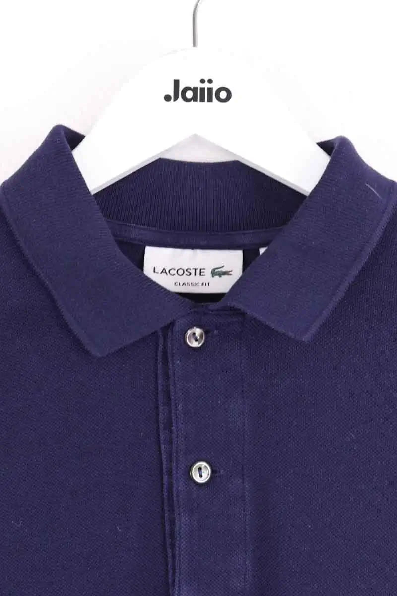 Polo Lacoste Marine en Coton