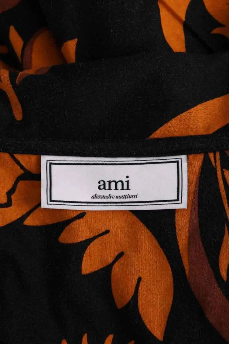 Chemise Ami Noir en Coton