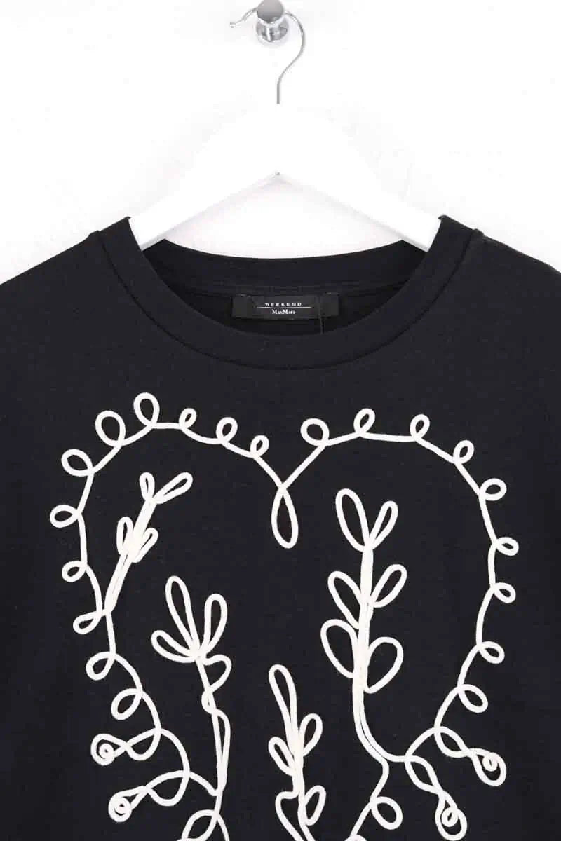 T-shirt Max Mara Noir en Coton