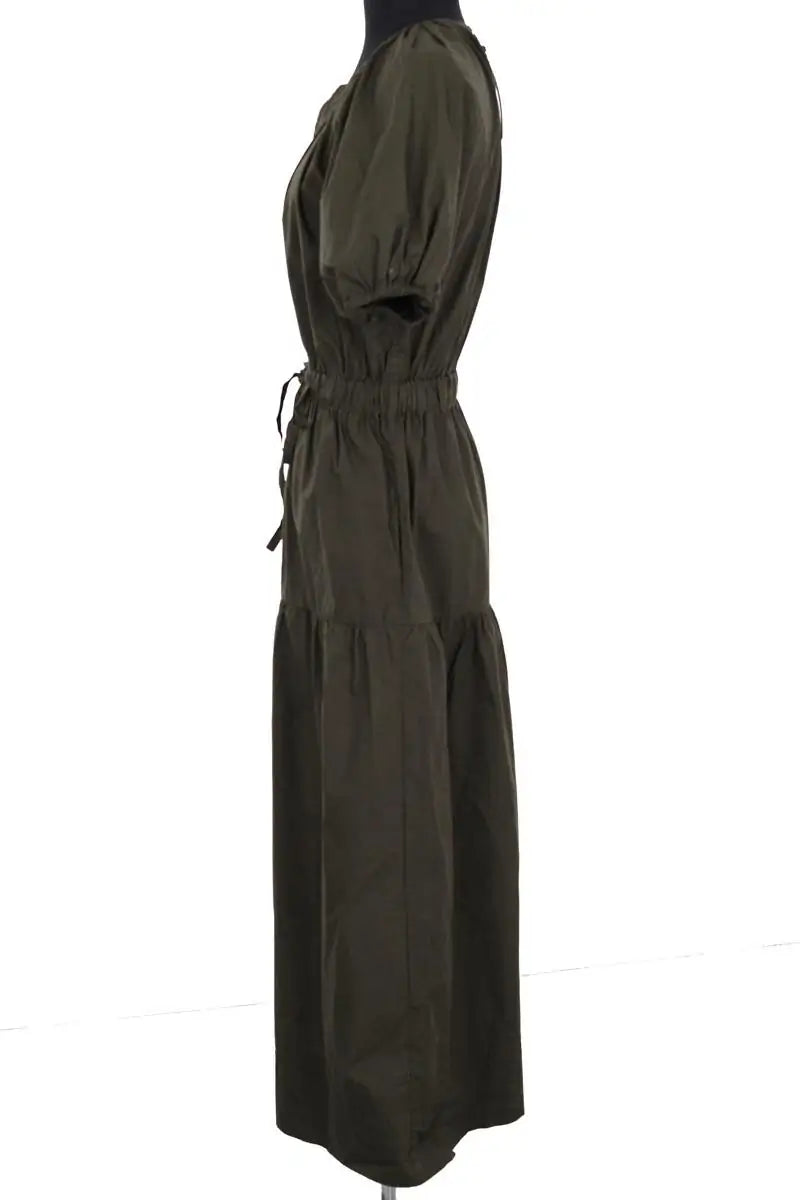 Robe Gerard Darel Kaki en Coton