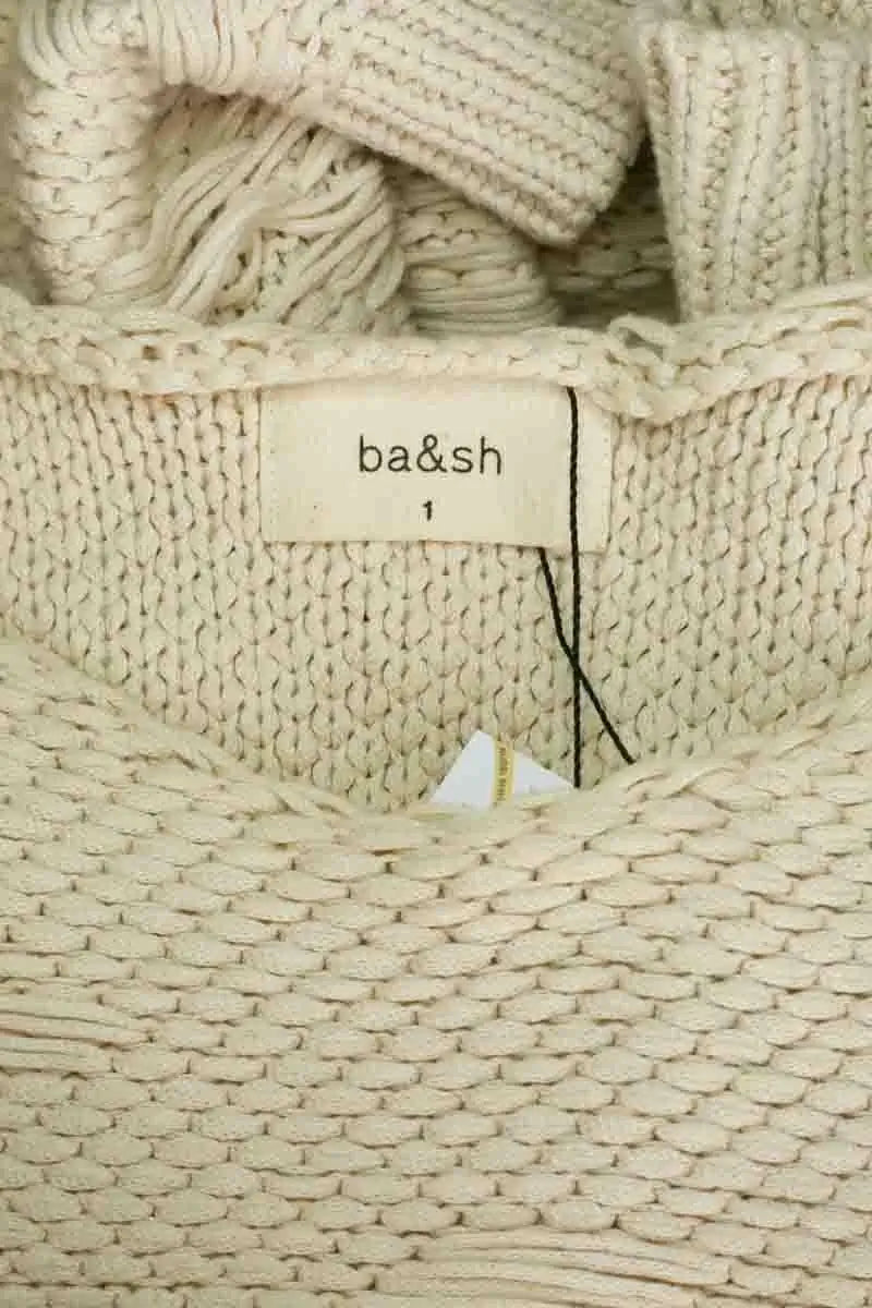 Pull Ba&Sh Ecru en Coton